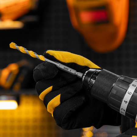 Набор сверл универсальных DENZEL, Multi cut, 4-10 мм, 5 шт.