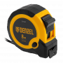 Рулетка DENZEL 8м х 25мм, двухкомп. корпус, кнопка-пауза