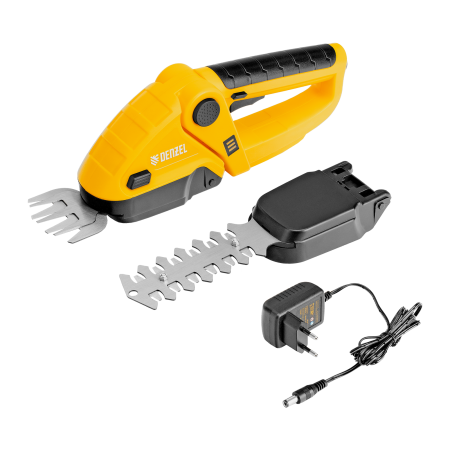 Ножницы-кусторез аккумуляторные DENZEL GS-7, Li-Ion, 7,2 В