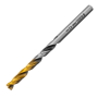 Сверло спиральное по металлу DENZEL 4,2 x 75 мм, Р6М5, Golden Tip, многогранная заточка