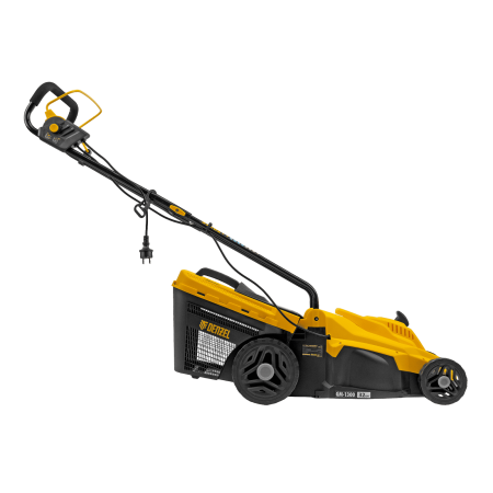 Газонокосилка электрическая DENZEL GM-1300, 1300 Вт, шир. 32 см, 5 уров., травосб. 35 л