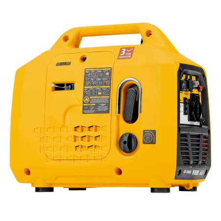 Генератор инверторный DENZEL GS-1100iS, 1,1 кВт, 230 В, закрытый корпус, ручной старт