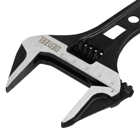 Ключ разводной DENZEL 155 мм, CrV, кованый, укороченная рукоятка