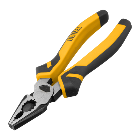 Набор инструментов DENZEL 1/2", 1/4", CrV, S2, пластиковый кейс, 84 предмета