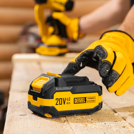 Батарея аккумуляторная DENZEL BH-20-4.0, Li-Ion, 20 В, 4,0 Ач