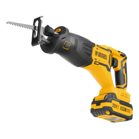 Пила сабельная аккумуляторная бесщет. DENZEL  RS-250, Li-Ion, 20 В