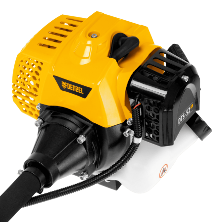 Триммер бензиновый DENZEL DTS-52S, 52 см3, разъемная штанга, состоит из 2 частей