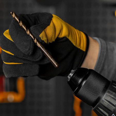 Сверло по металлу DENZEL 6,5 мм, HSS Co-8%