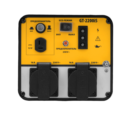 Инверторный генератор DENZEL GT-2200iS, 2.2 кВт, 230 В, бак 4 л, ручной старт