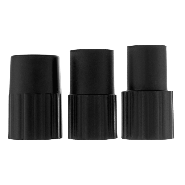 Комплект адаптеров для подключения пылесоса к электроинструменту DENZEL 32-35-38 мм