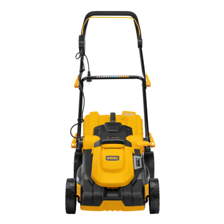 Газонокосилка электрическая DENZEL GM-1800, 1800 Вт, ширина 38 см, 6 уровней, 40 л
