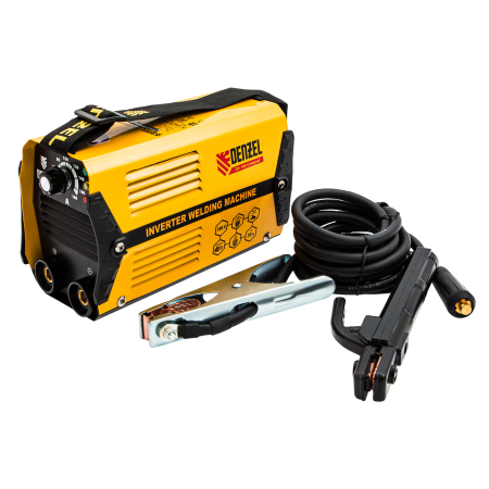 Аппарат инверторный дуговой сварки DENZEL DS-180 Compact, 180 А, ПВ 70%, 1.6-4 мм