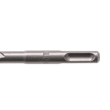 Бур по бетону DENZEL 705016, 10 x 160 мм, двойная спираль, три пылеотводящие кромки