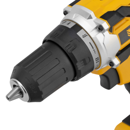 Дрель-шуруповерт аккумуляторная, бесщет. DENZEL BLDL-18-0 Li-Ion, 18 В