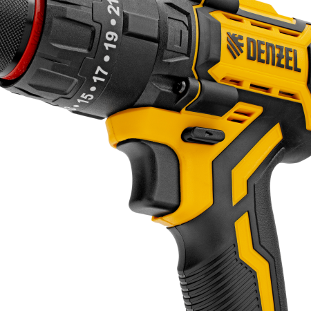 Дрель-шуруповерт аккумуляторная ударная бесщет. DENZEL CIDH-BL-20, Li-Ion, 20 В Дрель-шуруповерт аккумуляторная ударная бесщет. DENZEL CIDH-BL-20, Li-Ion, 20 В