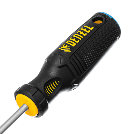 Отвертка DENZEL SL5x150 мм, S2, 3к рукоятка
