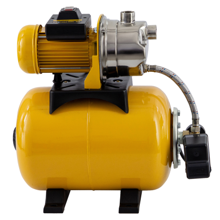 Насосная станция DENZEL PS1000Х, 1000 Вт, 3500 л/ч, ресивер 24 л, высота подъема 44 м