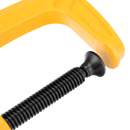 Струбцина DENZEL G-образная, усиленная, 75 мм