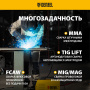 Аппарат инвертор. полуавтомат. cварки DENZEL IMIG-200, 200 А, ПВ 60%, катушка 5 кг