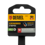 Отвертка DENZEL PZ2x100 мм, S2, 3к рукоятка