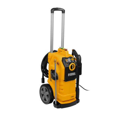 Моечная машина высокого давления DENZEL K 50 Power, 2100 Вт, 150 бар, 600 л/ч, асинхронный двигатель