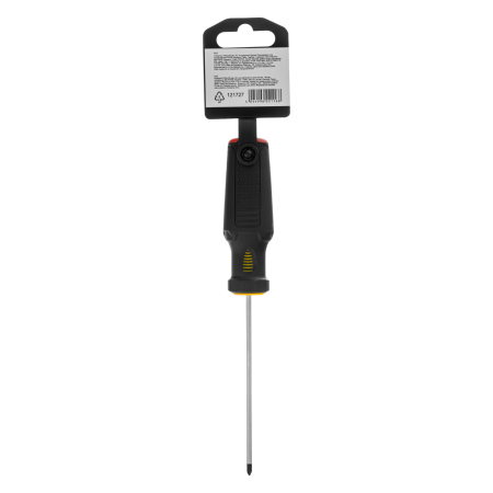 Отвертка DENZEL PH0х100 мм, S2, 3к рукоятка
