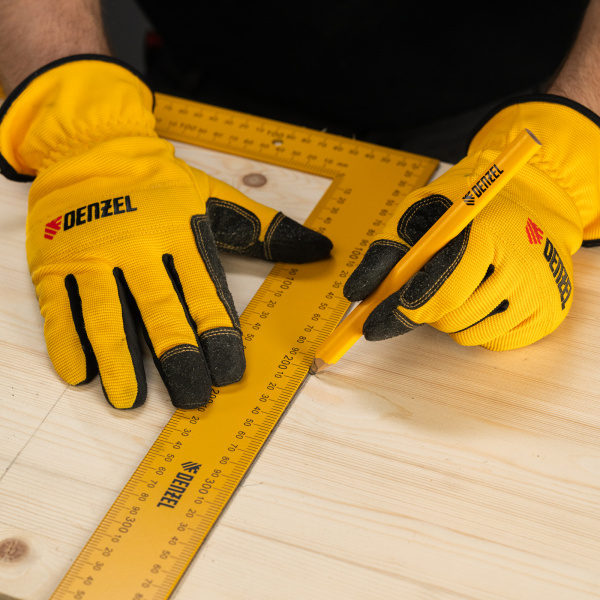 Угольник стальной DENZEL 400 х 600 мм