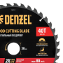 Пильный диск по дереву DENZEL ф400 х 50 мм, 40 зубьев