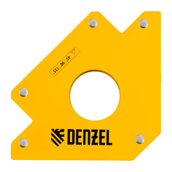 Фиксатор магнитный DENZEL для сварочных работ усилие 75 LB