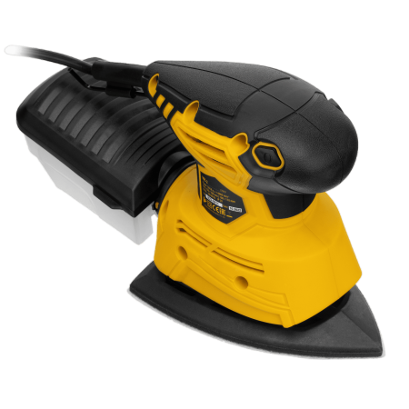 Машина плоскошлифовальная вибрационная DENZEL VDS-2, 2 в 1, 130 Вт, 14000 об/мин