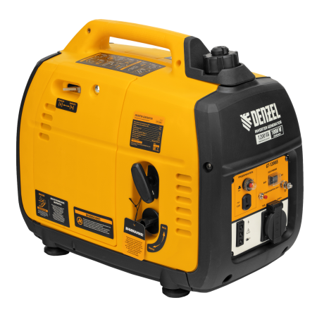 Инверторный генератор DENZEL GT-1200iS, 1.2 кВт, 230 В, бак 2.4 л, ручной старт