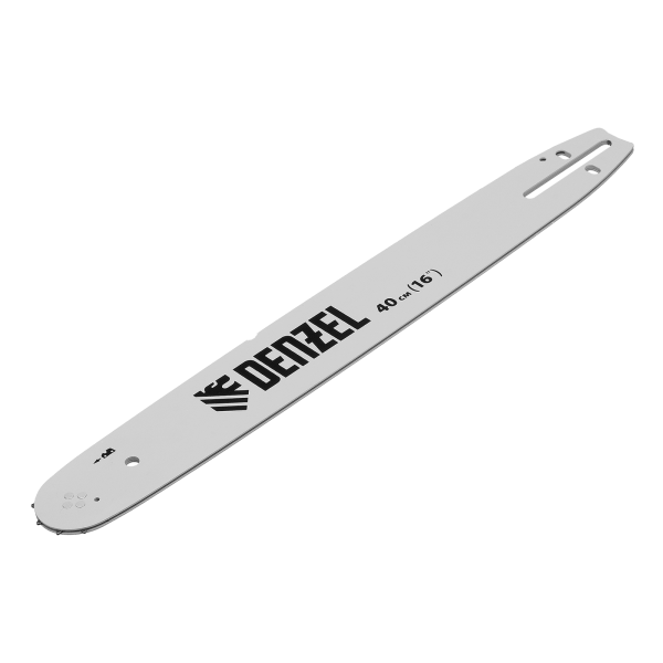 Шина для бензопилы DENZEL DGS-4516P, длина 40 см (16"), шаг 0,325", паз 1,5 мм, 64 звена