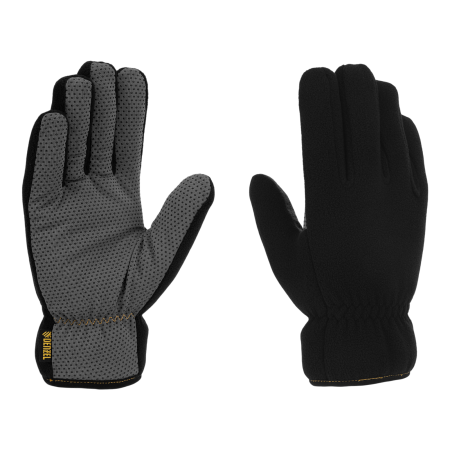 Перчатки универсальные DENZEL, двойные, ПВХ нанесение, размер 10