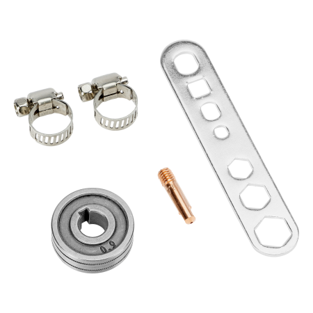 Аппарат инвертор DENZEL. полуавтомат. cварки IMIG-205SDR, 200 А, ПВ 60%, катушка 5 кг
