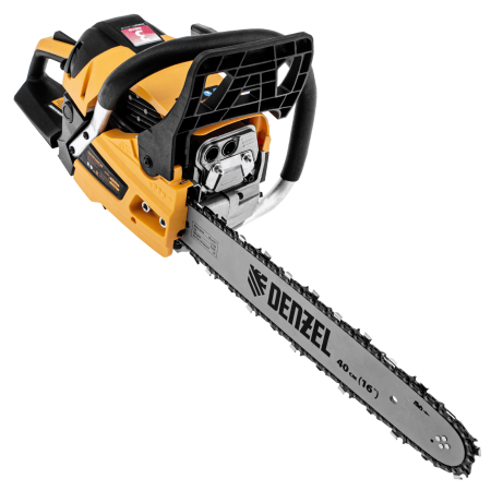 Пила цепная бензиновая DENZEL DS-4516, шина 40 см, 45 см3, 2,5 л.с, шаг 0,325, 64 звена