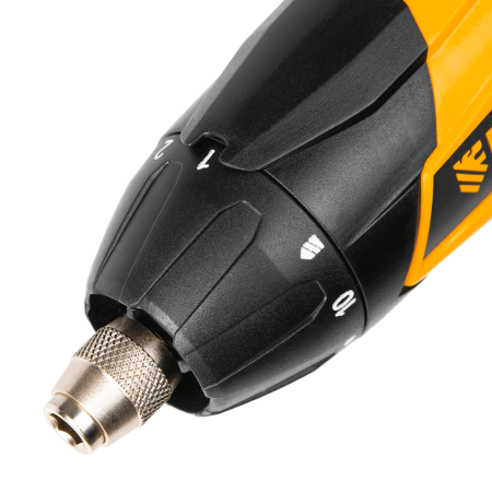 Отвертка DENZEL CSL-3.6-01, с аккумулятором 3.6 В Li-Ion, 1.3 Ач, 200 об/мин, с аксессуарами Отвертка DENZEL CSL-3.6-01, с аккумулятором 3.6 В Li-Ion, 1.3 Ач, 200 об/мин, с аксессуарами