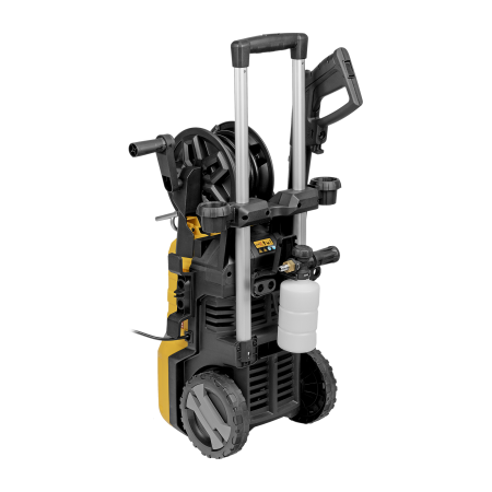 Моечная машина высокого давления DENZEL R-180iD, 2000 Вт, 180 бар, 420 л/ч, асинхронный двигатель, с барабаном