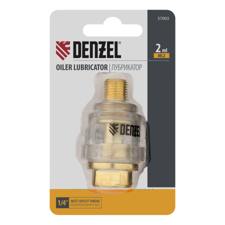 Лубрикатор DENZEL ML2, 10 бар, 1/4"
