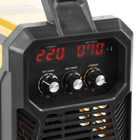 Аппарат инвертор. дуговой сварки DENZEL DM-220 Standart, 220 А, ПВ 60%