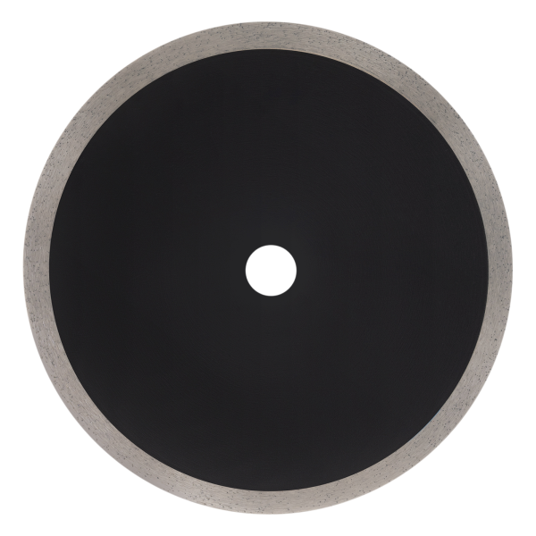 Диск алмазный отрезной DENZEL ф230 х 22,2 мм, Сплошной, мокрое резание, HWD92