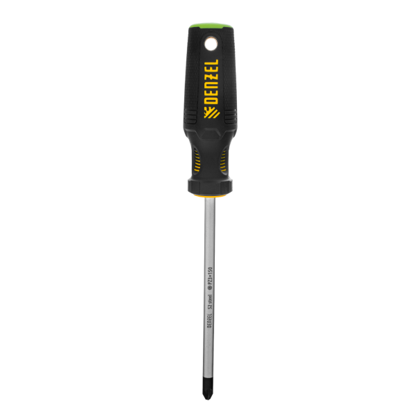 Отвертка DENZEL PZ3x150 мм, S2, 3к рукоятка