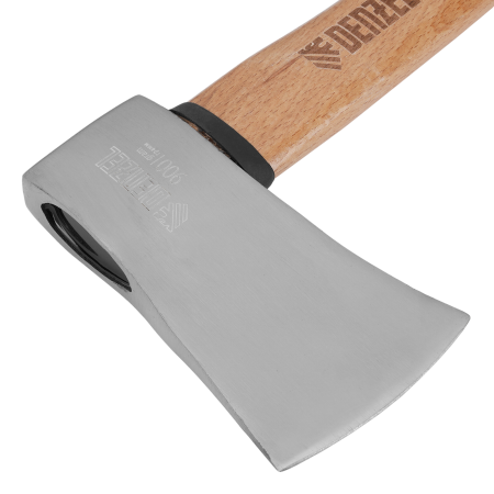 Топор кованый DENZEL 900 г, американский тип, буковая рукоятка, 430мм, EFP 21887