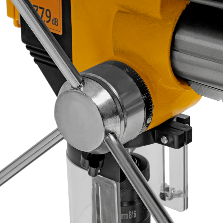 Станок сверлильный радиальный DENZEL DDM-550R, 550 Вт, 16 мм, 12 ск., настольный