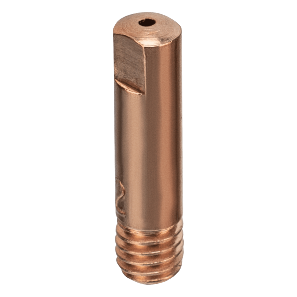 Токосъемный наконечник под проволоку DENZEL 1,2 мм, М5х24, E-CU, 20 шт для MIG горелки тип 15