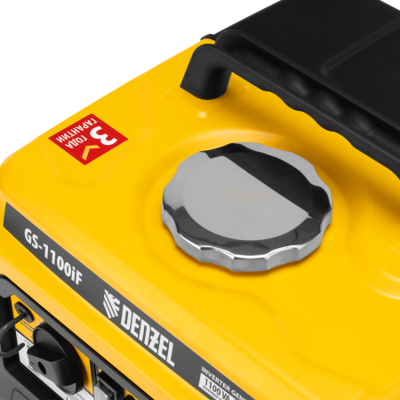 Генератор инверторный DENZEL GS-1100iF, 1,1 кВт, 230 В, ручной старт