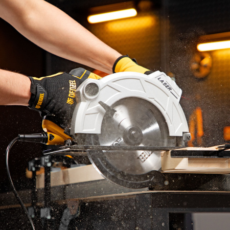 Циркулярная пила DENZEL CS-210, 1800 Вт, 210 мм