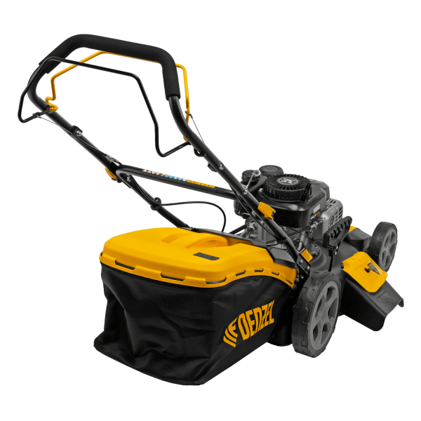 Газонокосилка бензиновая DENZEL GLR-510SP-ZS, 171 см3, ширина 51 см, привод, травосборник 65 л Газонокосилка бензиновая DENZEL GLR-510SP-ZS, 171 см3, ширина 51 см, привод, травосборник 65 л