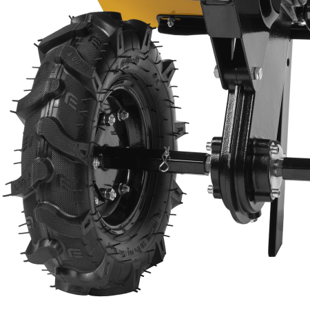 Мотоблок DPT-270, 7 л.с., ремен.сцеп, шир 85 см, глуб 35 см,фрез 3х4,ШОМ,скор 2В/1Н,кол 8" Denzel