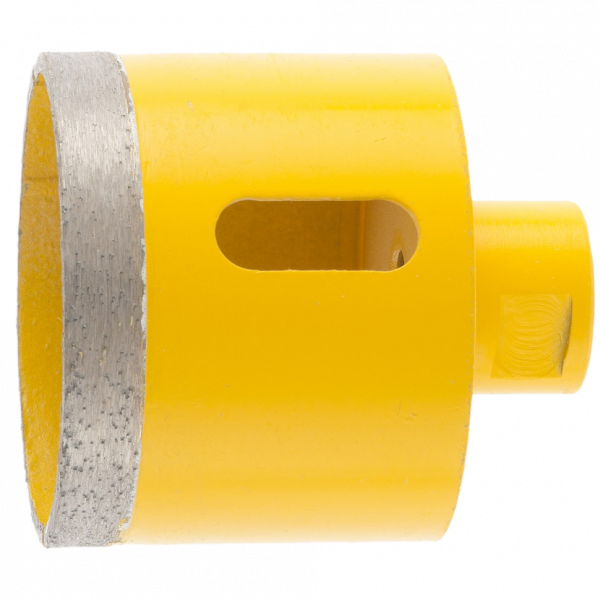 Сверло алмазное по керамограниту DENZEL 72693, 68 мм, М14, мокрая резка