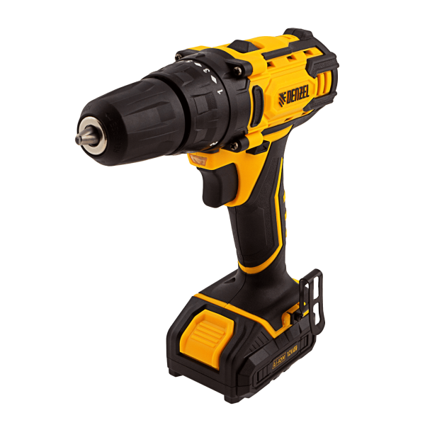 Дрель-шуруповерт аккумуляторная DENZEL CDL-12-01CB, Li-Ion, 12 В, 1 АКБ